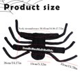 thumbnail image 3 of Funny Pet Spider Costume for Dogs XL Size, Halloween Black Furry Spiders Cosplay Outfit with Bendable 8 Legs, Adjustable Pet Dress Up Clothes for Large Dogs, 3 of 6