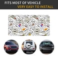thumbnail image 5 of Kdxio Fastfood 2 License Plate Car Front License Plate Car Decoration Car Accessories Front Tag Plate Standard Size, 5 of 8