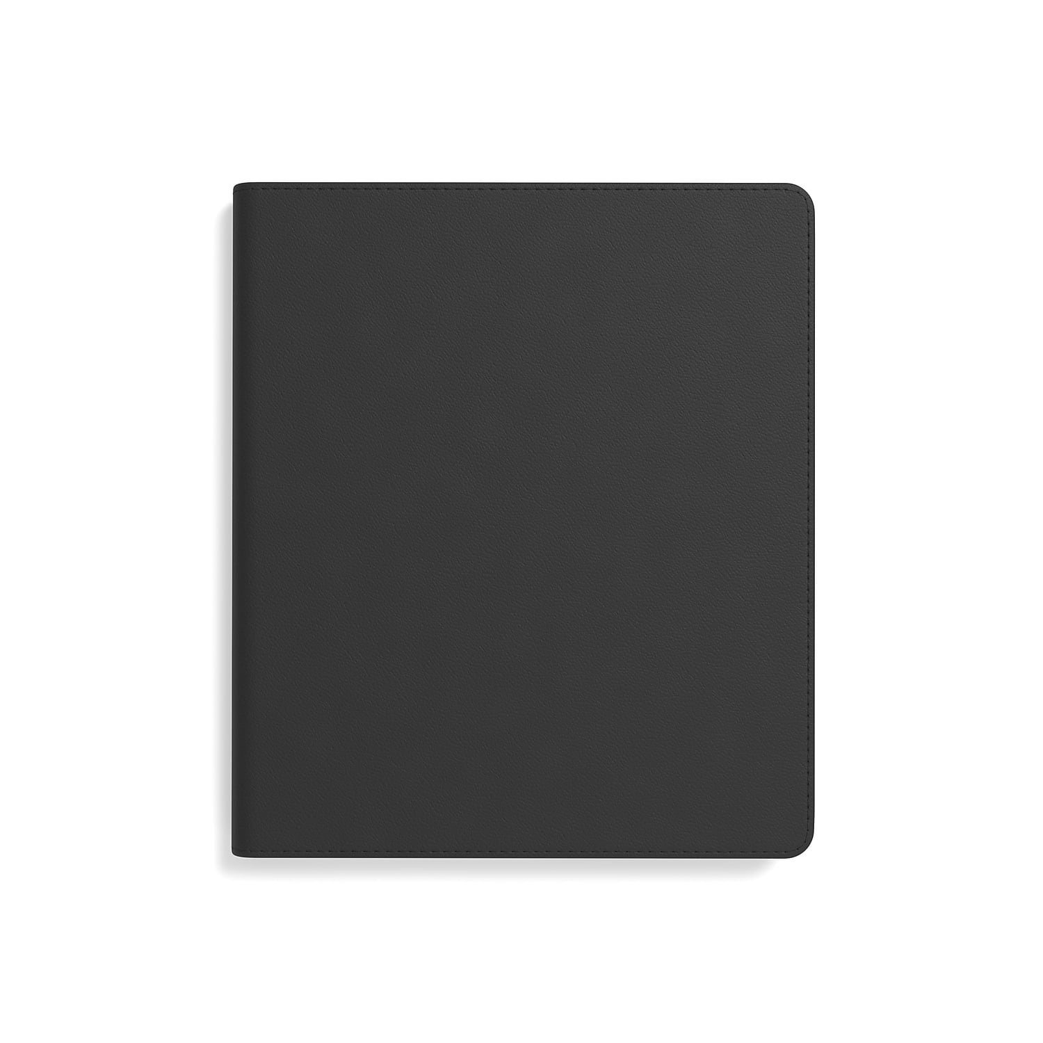 Staples TRU RED Large Folio Soft Cover Ruled Notebook Black  2/Pack TR54992VS