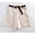 thumbnail image 3 of Shorts Décontractés, Femmes A-line Taille Haute Slim Short, 3 of 4
