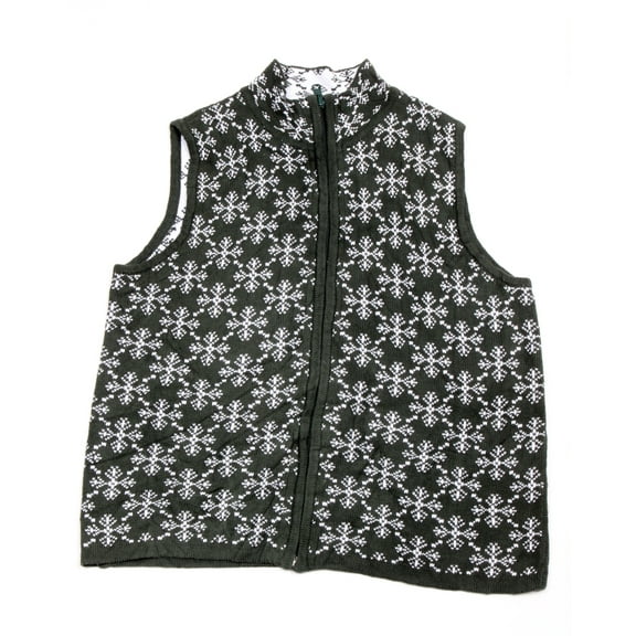 Vintage One of a kind Ugly Christmas Holiday Sweater Vest - Small