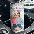 thumbnail image 4 of Gifts for Best Friend Women, BestFriend Gifts, Best Friend Birthday Gifts for Woman, Friends Gifts for Sister, Bestie, Girls - 20 oz Stainless Steel Insulated Coffee Tumbler Travel Mugs with Lid, 4 of 6