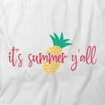 thumbnail image 2 of It's Summer Y'all T-Shirt | Cool Summertime White Tee Gift, 2 of 5