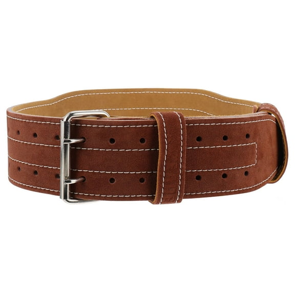 FUTUREORYY Weight Belts For Lifting Men Brown PU 1Pack Weightlifting Support