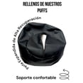 thumbnail image 4 of LUNICS SILLON PUFF PREMIUM TIPO PERA COLOR NEGR LUNICS Puff Pera Gde NG, 4 of 10