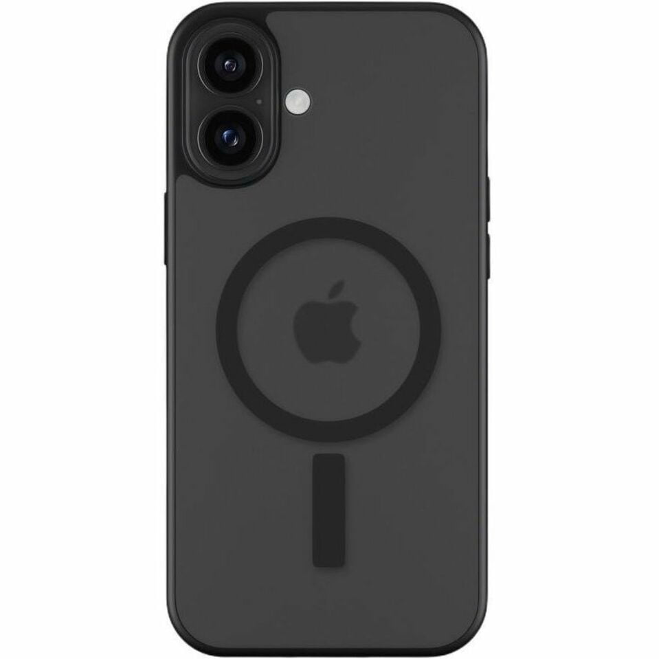PEEL Bumper iPhone 16 Plus Case - Black - For Apple iPhone 16 Plus Smartphone - Black - Drop Resistant, Ding Resistant, Scratch Resistant - Polymer - Wireless Charging Compatible