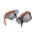 thumbnail image 5 of jiaping 2x Handlebar Wind Deflector Universal Wind Motorbike Hand Protector Brown and Orange, 5 of 9