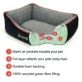 Scruffs® Thermal Box Pet Bed, Perfect for Cats and Dogs, SelfHeating