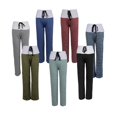 thumbnail image 3 of Señora Mujer Palazzo Pierna Ancha Cintura Alta Pantalones Sueltos Casuales Yoga Leggings S Hugo Pantalones anchos de la pierna de la yoga, 3 of 10