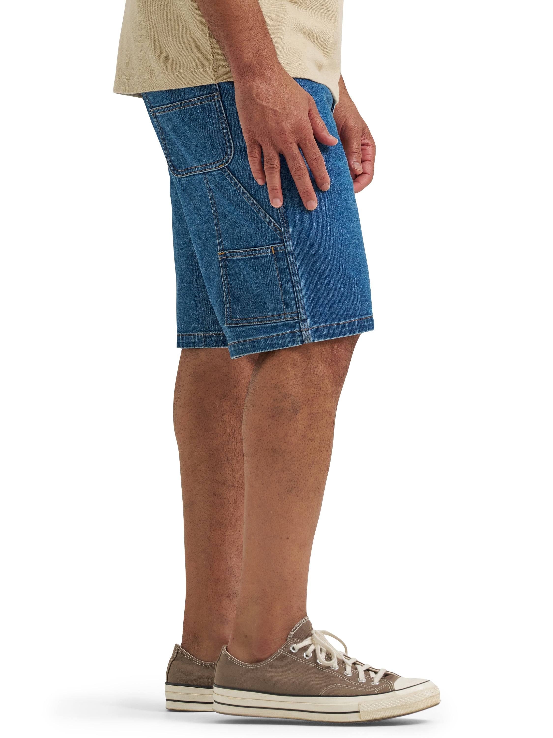 Wrangler Men's and Big Men's Relaxed Fit Carpenter Denim Short (30-50)