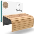 thumbnail image 1 of Bandeja de sofá D&D Living®, organizador flexible de reposabrazos, bambú, 1 of 6