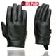 thumbnail image 4 of Milwaukee Leather MG7510 Guantes de mano para motocicleta de muñeca corta con palma acolchada de gel de cuero negro para hombre con cubierta de panel completo - Grande, 4 of 5