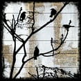 thumbnail image 3 of Marmont Hill "Bird Committee" by Vicki Butler Painting Print on White Wood, 3 of 5