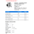 thumbnail image 2 of Alternator 1 - Compatible with 2007 - 2010 Nissan Altima 3.5L V6 - Autopart Premium, 2 of 2