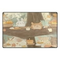 thumbnail image 2 of Cute Woodland Animal Soft Polyester Area Rug 31''x20'', Non Slip, Memory Foam, Water Absorbent, 2 of 7