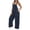 Blue, variant on Soft Maternity Overalls Elastic Comfort Strappy Jumpsuit For Spring Pregnancy Fashion And Daily Wear Pregnant Women's Trousers Black XL