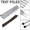 thumbnail image 3 of 2 x 4Pcs Adjustable Universal Telescopic Tent Poles Rod Awning Camping Iron, 3 of 9