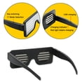 thumbnail image 3 of Gafas Fiesta LED Con Carga USB Que Brillan en para Bailar Festival Música, 3 of 9