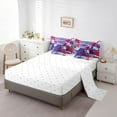 thumbnail image 3 of Erosebridal American Football 7 Pieces Comforter Sets Buffalo Bedding Set for All Season Full Size Gifts for Football Fans Football City Bed in a Bag with Comforter, 3 of 5