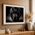 thumbnail image 5 of intense portrait of a rhino 03 - Photography Wildlife Animal Nature Moody Portrait Wilderness Unframed Wall Art Print 20 x 28 inches, 5 of 7