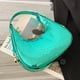 thumbnail image 5 of Bolsa de moda para mujer hobo en forma de U con patrón de cocodrilo para informal (verde) Tmvgtek Para Estrenar, 5 of 9