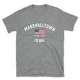 thumbnail image 1 of Marshalltown Iowa Patriot Men's Cotton T-Shirt, 1 of 1