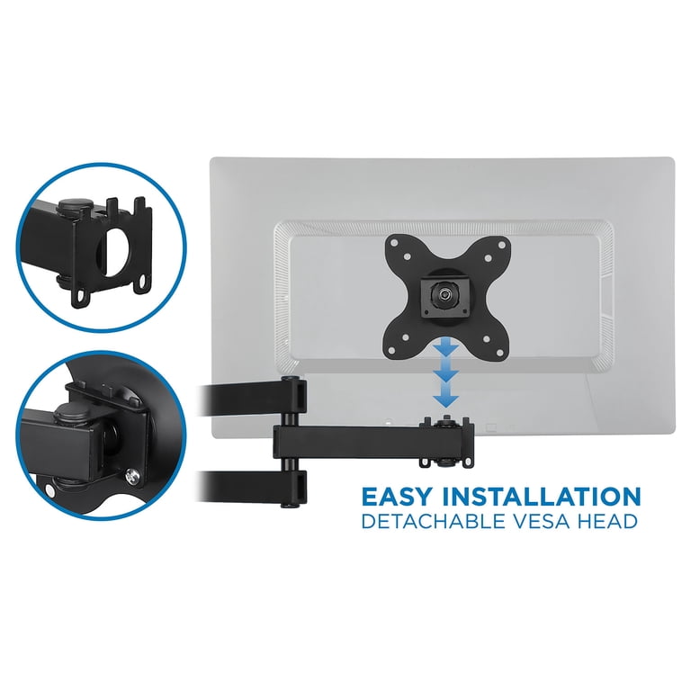 Mount-It! Full Motion TV Wall Mount, 20-30 Inch, 15" Arm photo 5