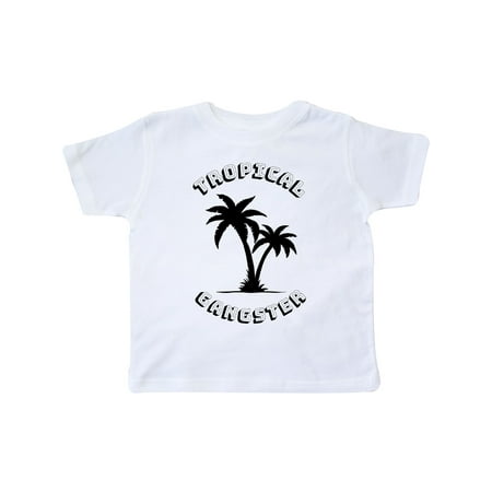 

Inktastic Tropical Gangster with Palms Gift Toddler Boy or Toddler Girl T-Shirt
