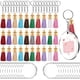thumbnail image 2 of Llavero Acrílico En Blanco Diy Para Hacer Manualidades, Disco Circular Transparente, Mano De Obra Fina, Juego De Borlas Diy Para Adorno De Boda Y Fiesta 120 Uds. Minnieouse HA019818-00, 2 of 7