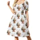 thumbnail image 1 of Vestido de manga corta de Marcel the Shell con zapatos puestos en acción real Vestido de noche de mujer ropa de mujer novedades de verano, 1 of 7