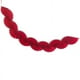 thumbnail image 1 of Nvzi 5 elegantes banderines colgantes, banderines de papel con estilo, banderines únicos para bodas, fiestas y decoración del hogar, color rojo, 1 of 4