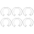 thumbnail image 2 of SHISUYAN 12Pcs Halogen Lamp Retaining Spring Clips Downlight Clips Manganese Steel, 2 of 8