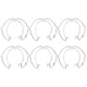 thumbnail image 2 of Lámpara halógena de 12pcs Lámpara de retención Clips de resorte Downlight Clips Acero de manganeso, 2 of 6