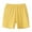 Yellow, variant on Xudanell Boys Athletic Basketball Shorts Solid Color Shorts Children Elastic Home Pants Kids Activewear