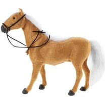 HONMEET 1Set Horse Shape Animal Statue Home Decor For Teaching Aid Classic Style