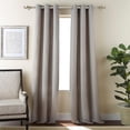 thumbnail image 2 of Urbanest Adjustable Single Curtain Rod Set Gilded Coda Finials – 1 - Inch Diameter, With French White Rod, 84–120 Inches, 2 of 6