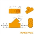 thumbnail image 3 of Conector de Manguera 4 Pulgadas POWERTEC Ajuste en Y, 3 of 6
