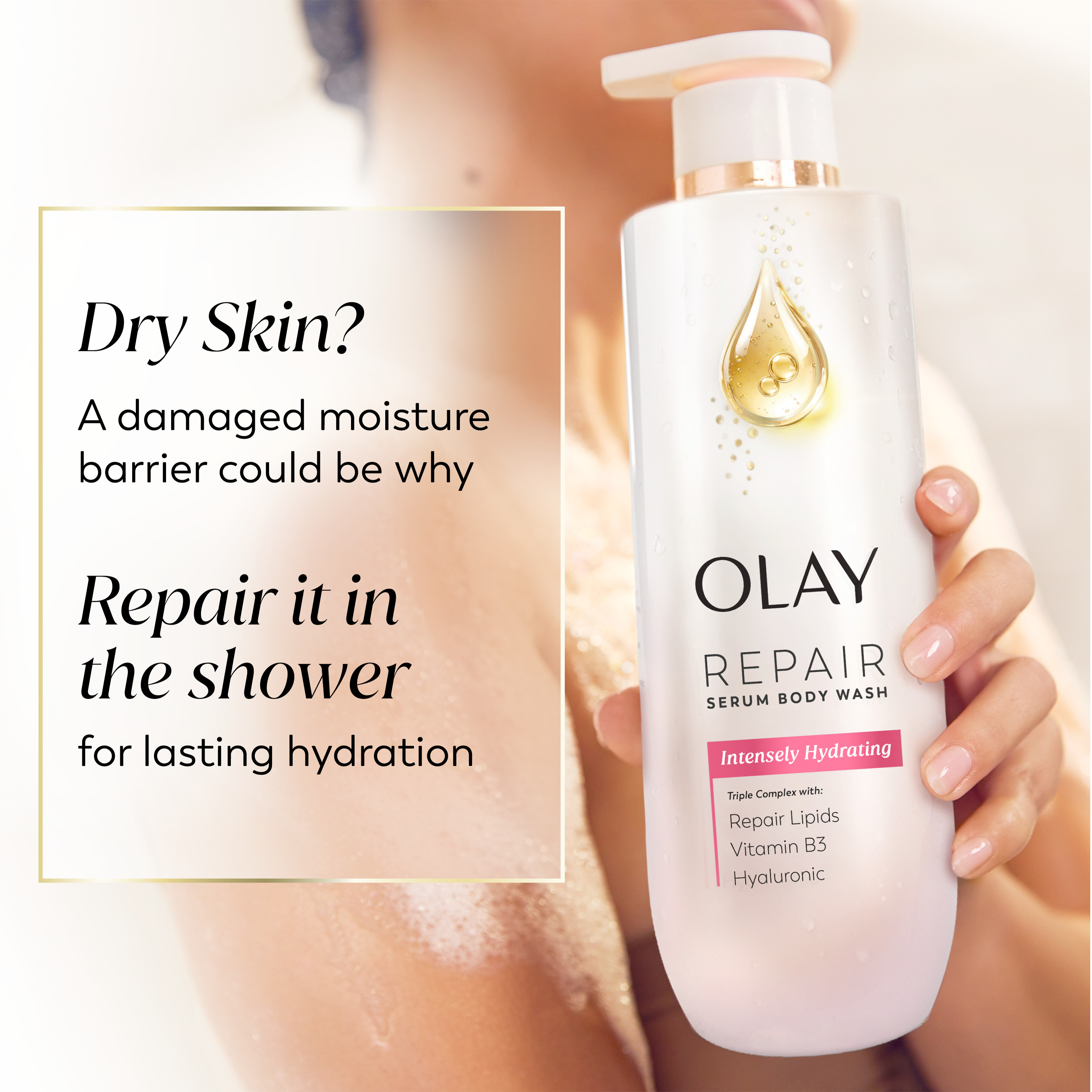 Olay Nourishing Body Wash for Women, 20 fl oz photo 4