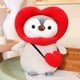 thumbnail image 3 of Juguete de peluche Kawaii de pingüino para niños, muñeco de peluche de dinosaurio, ballena, sol, pan, Animal de dibujos animados, regalo de cumpleaños y Navidad, 3 of 5