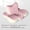 pink, variant on AMORIDAGE Face Down Pillow for Prone Sleeping, 5-Zone Memory Foam Contour Pillow, Pink and Beige