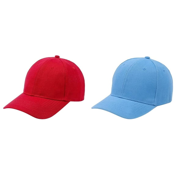 2-Pack Children's Baseball Caps-Moisture-Wicking Quick-Drying Sun Hats, Suitable for Boys and Girls-Adjustable Breathable Sports Hats, for Outdoor Activities, -Soccer, -Tennis, -and the Beach
