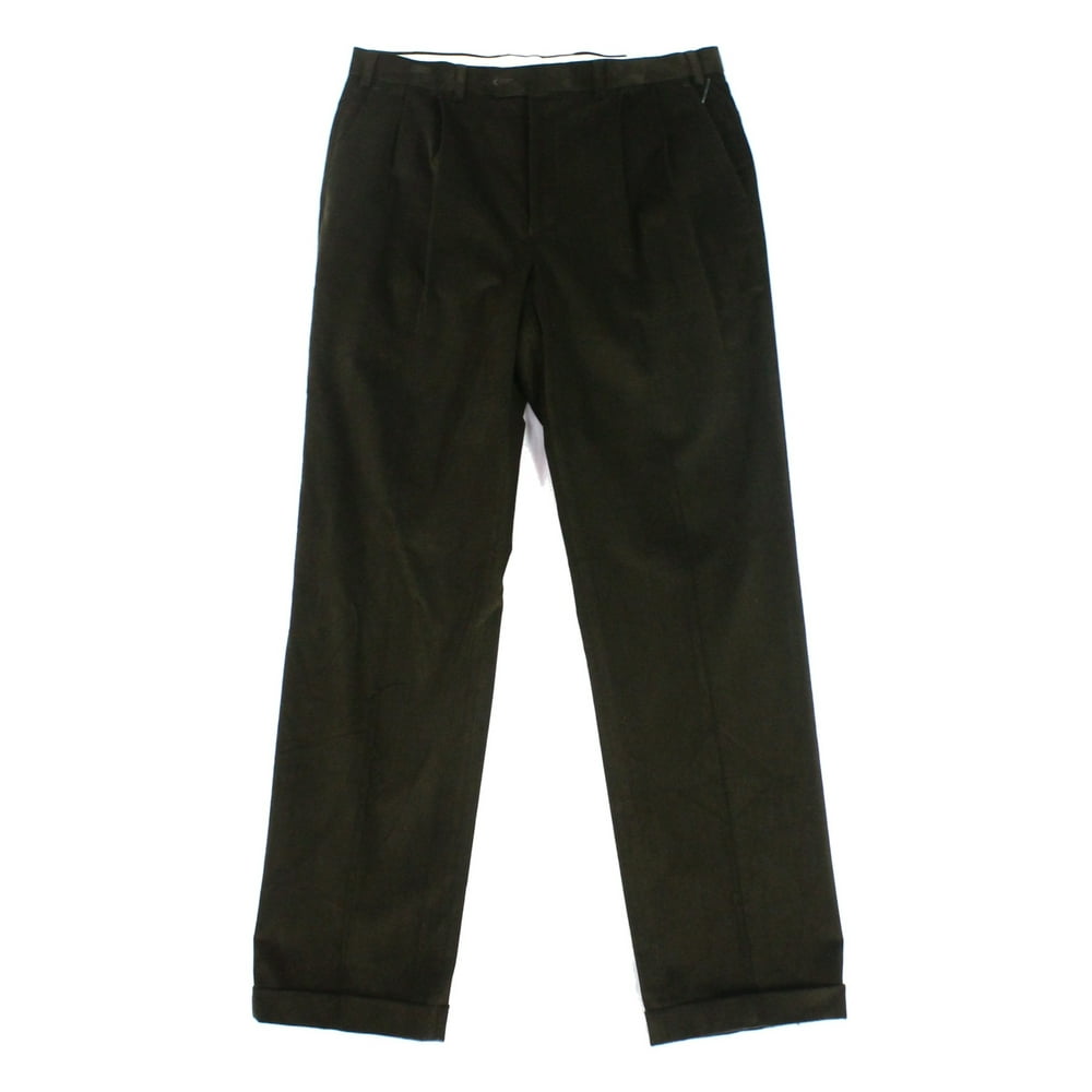 Ralph Lauren Ralph Lauren Mens Pleated Casual Corduroy Pants