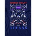 thumbnail image 2 of Skibidi Toilet Titans Vintage Style Mens Graphic Short Sleeve T-Shirt (Navy, S-XXL), 2 of 4