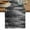 Dark Gray Black, variant on Green Forest Table Runner, Pine Tree Summer Botanical Modern Art Washable Cotton Linen Table Runners 36 Inches Long, Dresser Scarf Runner for Nightstand/End Tables/Round Tables 13''x36''
