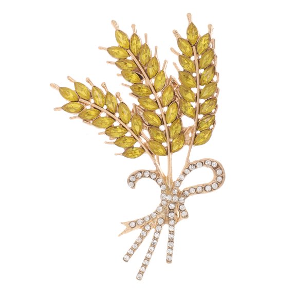 KAKOWELY backpack brooch pin Backpack Brooch Pin Rhinestone Brooch Chic Brooch Wheat Brooch Festival Brooch Decor Mens Brooch Women Clothing Brooch Suit Brooch For Men