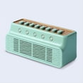 thumbnail image 2 of Altavoz Bluetooth con Sonido Natural y Ruido , Portátil, Inalámbrico, para Dormitorio, Hogar, Color Verde., 2 of 5