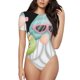 thumbnail image 1 of Fotbe Summer Gnome,Cute Gnome Body de Mujer con Cuello Redondo y Mangas Cortas, Sin Mangas Ajustado, Suave, Cómodo y Básico-X-Large, 1 of 7