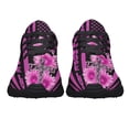 thumbnail image 5 of BreaStCancer Awareness Jesus Faith Hope Love Shoes Sneakers for Women Men Black Size 7, 5 of 7
