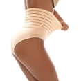 thumbnail image 2 of Ropa interior de mujer Panty de algodón de cintura alta Ropa interior de niña Ropa interior elástica y transpirable, Color de piel, XL tholdsy AP001007-12, 2 of 7
