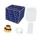 thumbnail image 4 of Cajón para dinero de cumpleaños, porta dinero para regalo con tarjeta extraíble, alcancía para el día de cumpleaños, para regalar a padres, amantes, Azul, 4 of 8